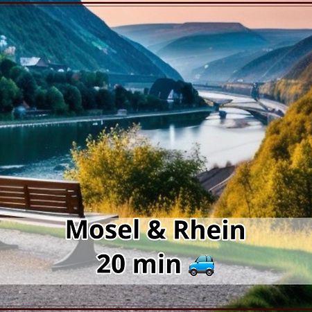 Smallsaigon Apartment Mit Guter Anbindung Zwischen Mosel Und Rhein Leiningen ภายนอก รูปภาพ