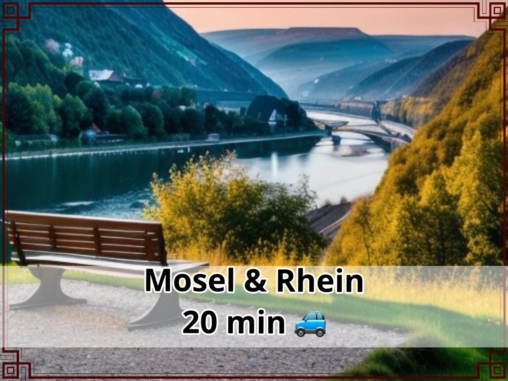 Smallsaigon Apartment Mit Guter Anbindung Zwischen Mosel Und Rhein Leiningen ภายนอก รูปภาพ